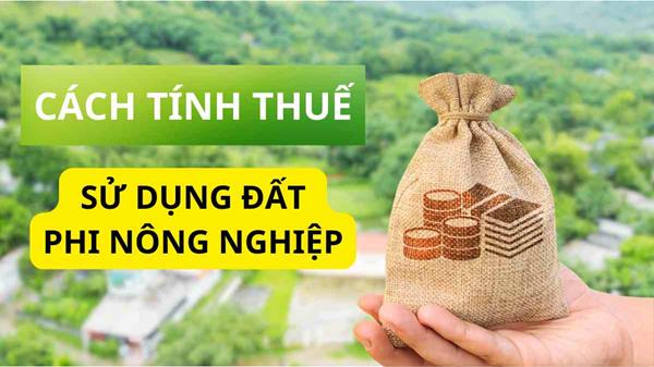 Cách xác định giá 1m2 đất tính thuế đất phi nông nghiệp