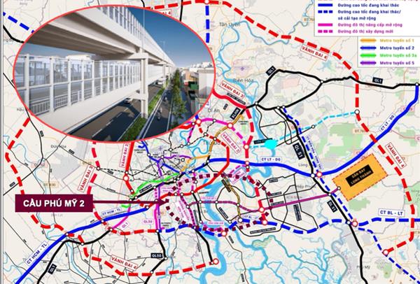 TP.HCM tính làm đường hai tầng nối thẳng sân bay Long Thành
