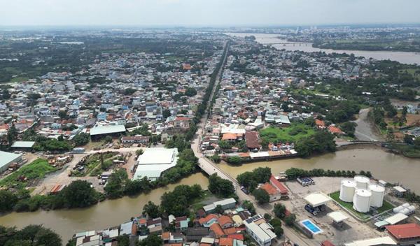 Loạt đô thị giáp ranh TP.HCM điều chỉnh quy hoạch