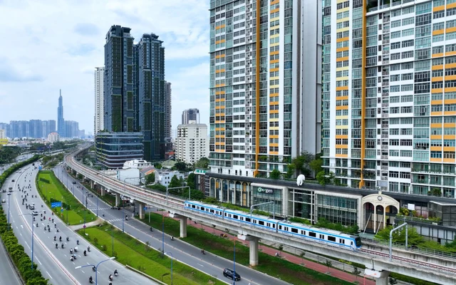 Căn hộ kề cận metro số 1 vào “guồng” hút vốn