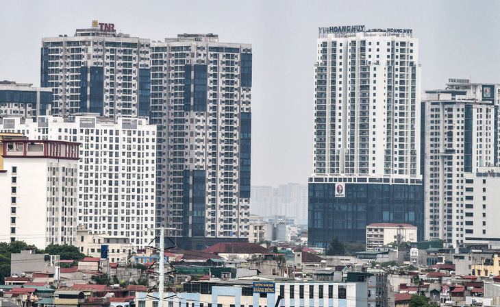 Giá nhà chung cư tại Hà Nội tăng trung bình 31% trong sáu tháng đầu năm 2024 - Ảnh: NAM TRẦN