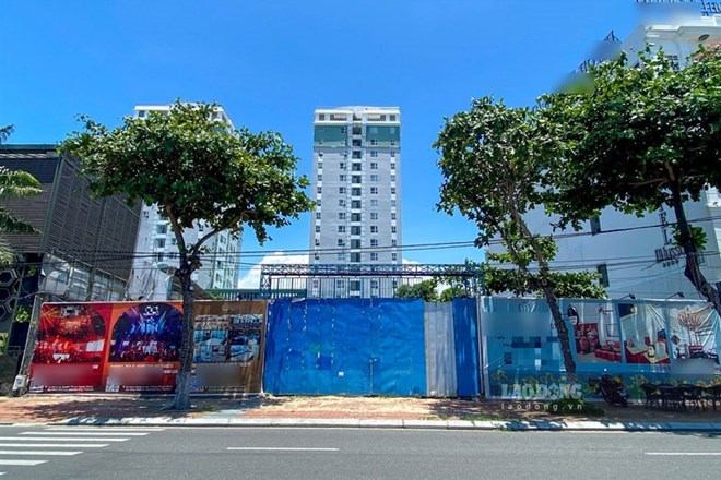 Khu đất 16 Bạch Đằng, phường Thạch Thang, quận Hải Châu, thành phố Đà Nẵng. Ảnh: Văn Trực