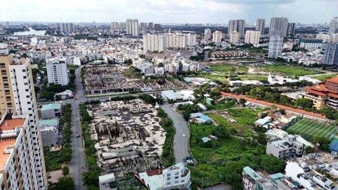 Đất nền khu Đông TPHCM tăng giá nhẹ so với hai tháng trước đó. Ảnh: Bảo Chương