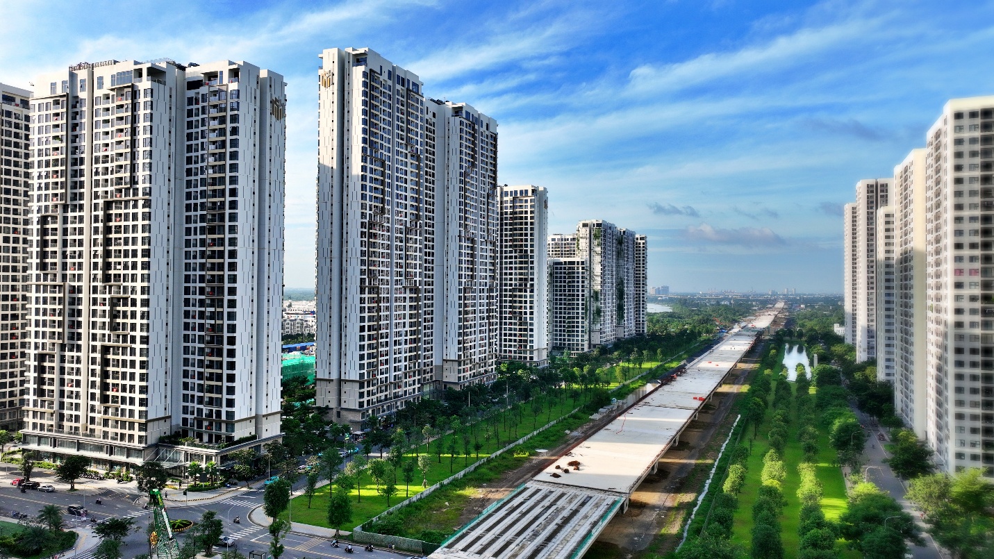 Vành đai 3, tuyến đường "huyết mạch" giúp gia tăng kết nối liên vùng khu Đông TP HCM. Ảnh: PCM