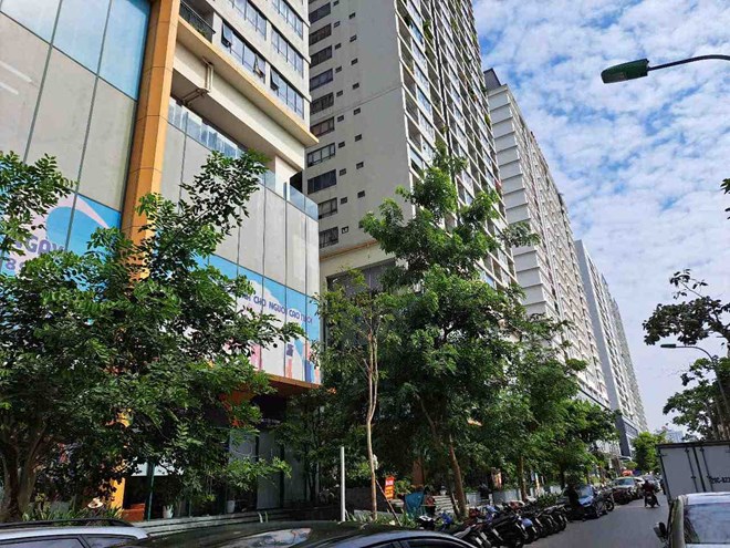 Giá căn hộ chung cư sơ cấp tăng mạnh, đẩy giá nhà thứ cấp lên cao. Ảnh: Lục Giang