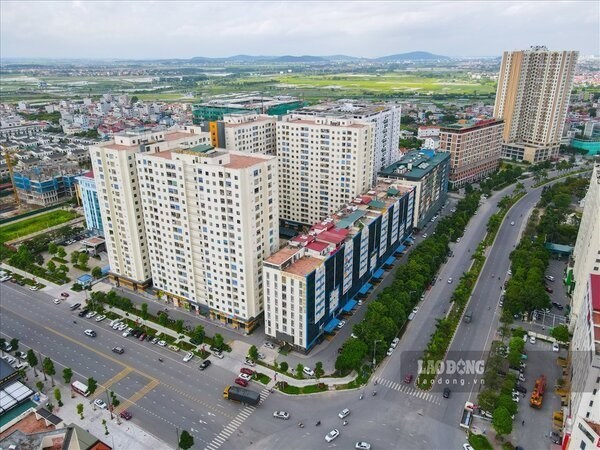 Khu đô thị trên địa bàn phường Võ Cường (Bắc Ninh). Ảnh: Trần Tuấn