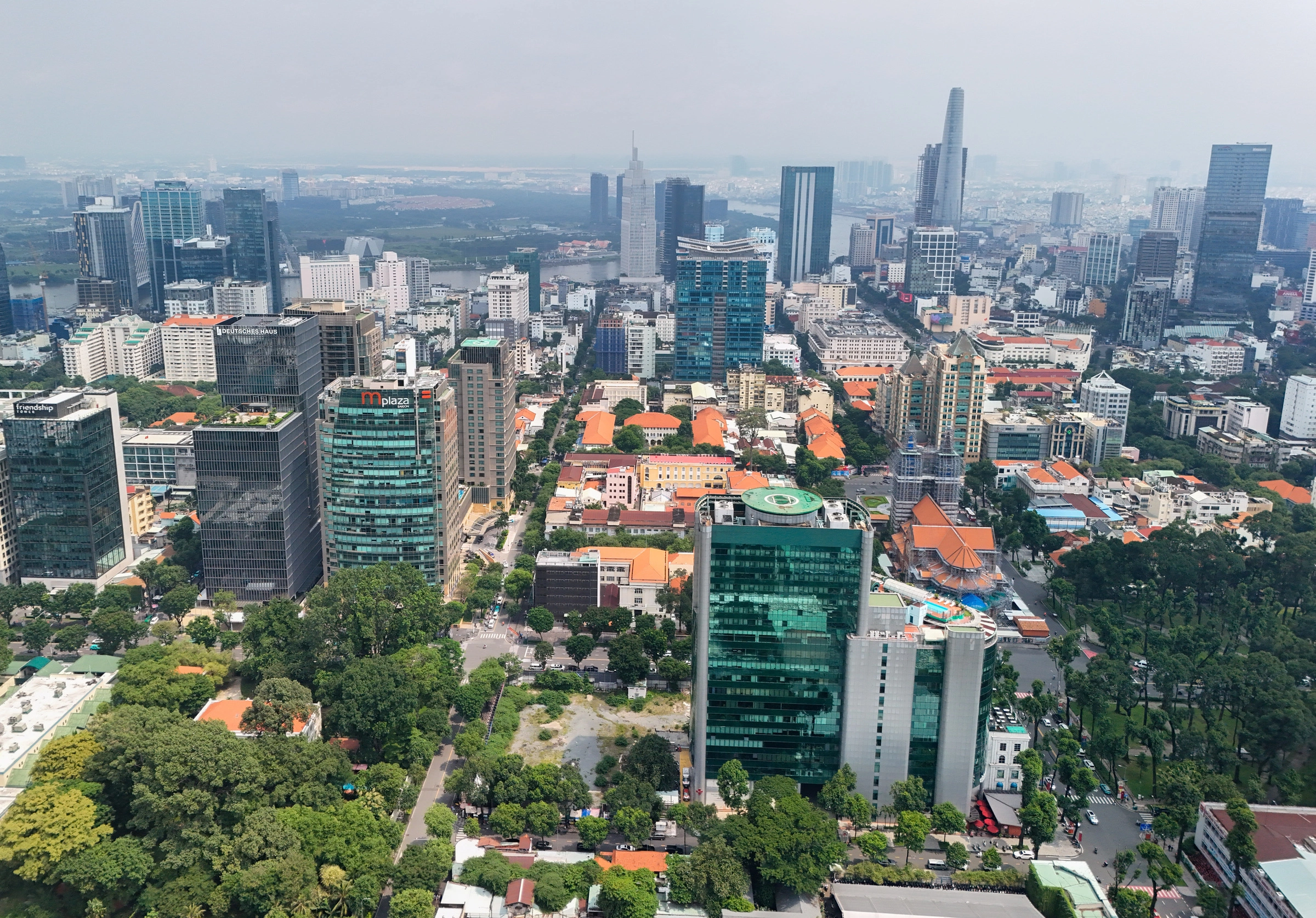 Bất động sản khu trung tâm TP HCM. Ảnh: Quỳnh Trần