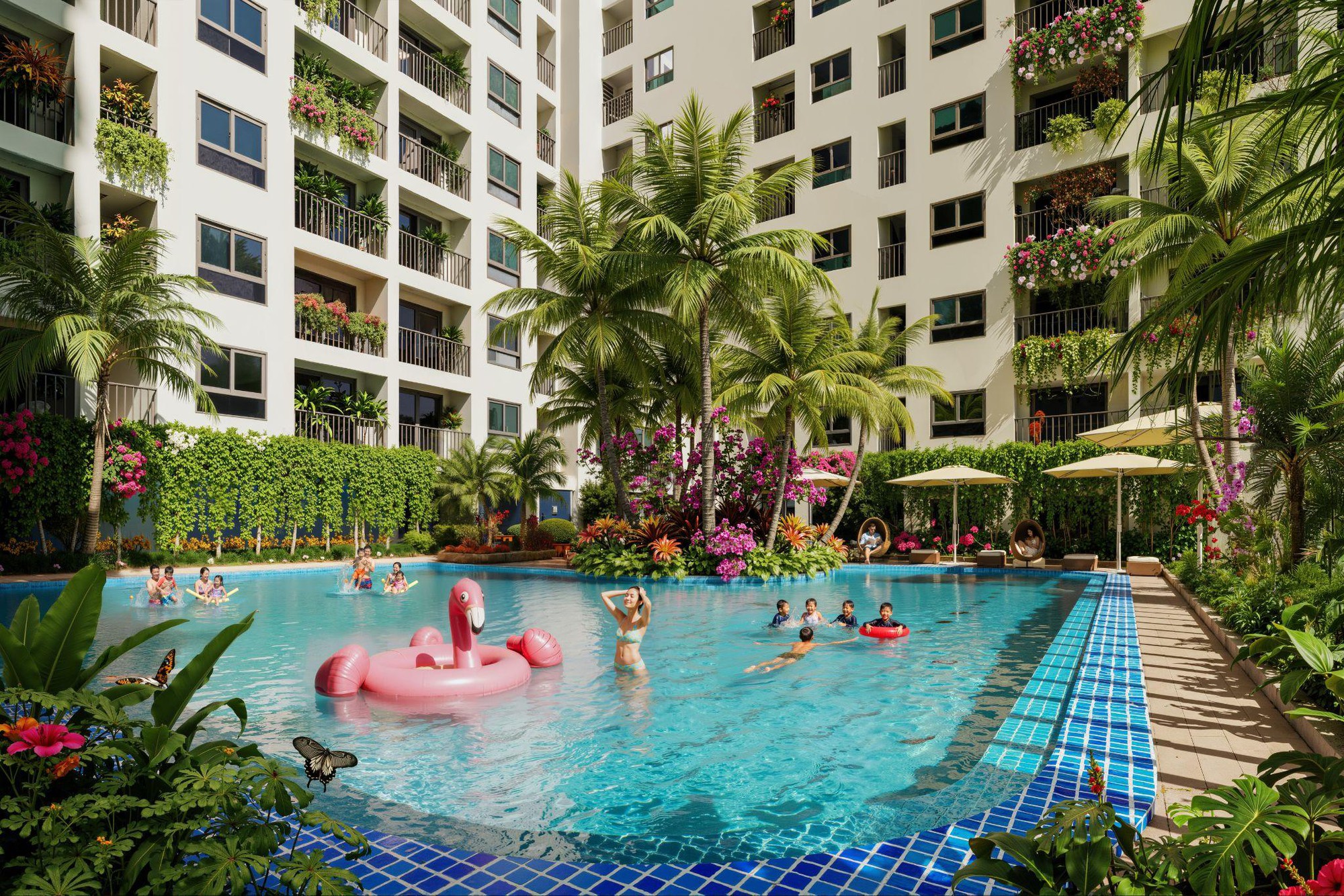 Hệ tiện ích đầy đủ đáp ứng tiêu chuẩn sống cao cấp của các chuyên gia