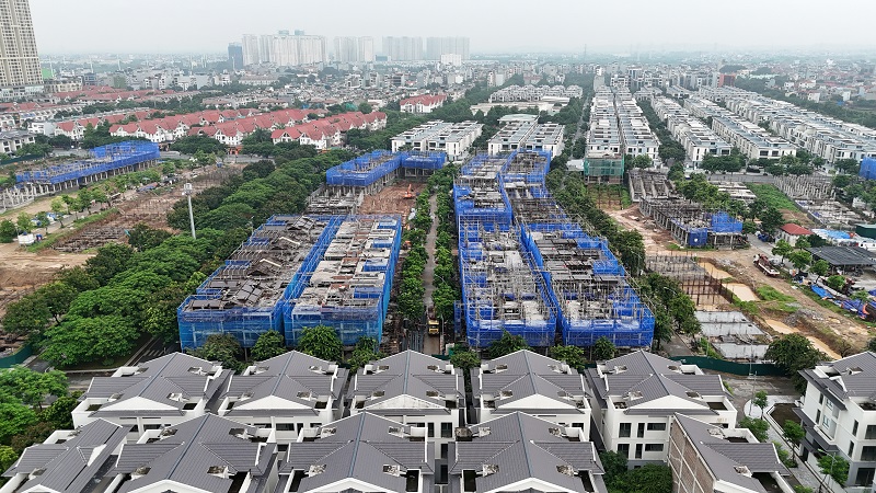 Một khu đô thị Hà Nội. Ảnh: Như Huyền